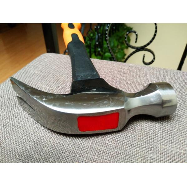 16oz Claw hammer/Nail hammer/Carpenter hammer(XL-0015) with polishing surface and color handle