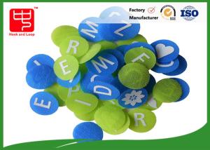 Round  A - Z Hook And Loop Alphabet Letters For Teaching / Word Spell