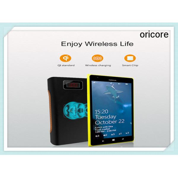 Small Pocket Wireless Charging Power Bank 5V Rectangle Portable External Battery Charger