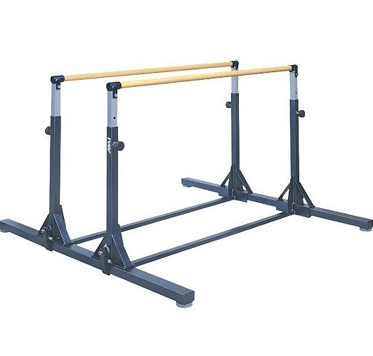FIG Approval carbon steel base Gymnastics PARALLEL BARS FOR TRAINING