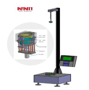 Wholesale 7 Inch HMI LCD Touch Screen Falling Dart Impact Testing Machine For Plastic Film from china suppliers