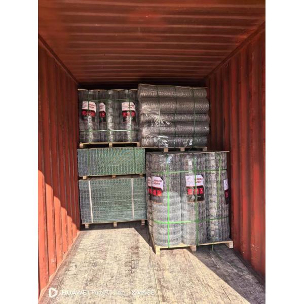 Highly-Durable Heavy Duty Galvanized Tensile and Corral Wire Woven Field Cattle Fence Roll for Long-Lasting Performance