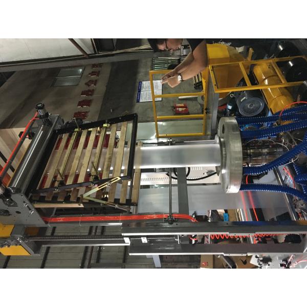 HDPE PE Blown Film Extrusion Machinery Single Screw 3 Phase