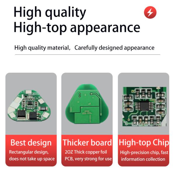 11.1V 12.6V Lithium Triangle Protection Plate Electric Tool Sweeper Vacuum Cleaner Electric Drill 3S 12A BMS