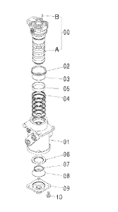 9101521 Swivel Joint Center Seal Kit For Hitachi 270C LC JD CHR70 EX100-2 EX100-3 EX100-3C EX100-5 EX100-5 JPN EX100M-2