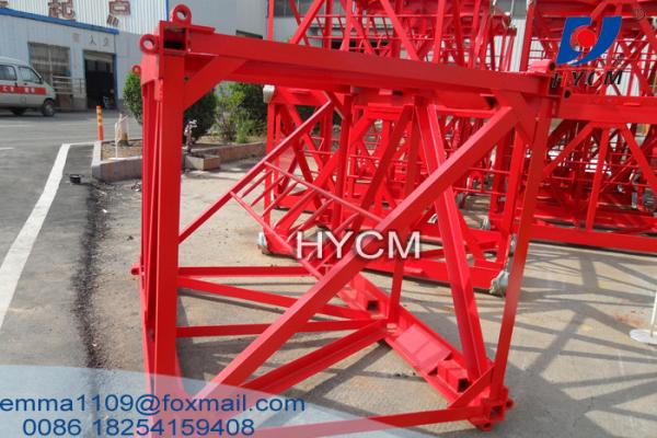 Quality Mast Sections For Various Project QTZ Tower Cranes Block Type for sale