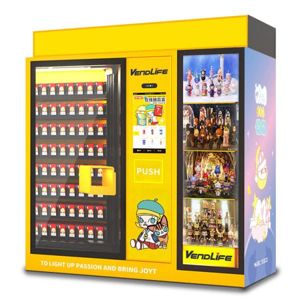 Quality Combo Toy Vending Machines 1.3m width With intelligent screen for sale