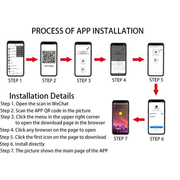 APP Control Bluetooth Music Light Bulb 6500K 10000H Life Span