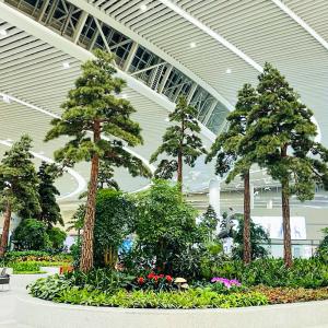 China 10m Height Artificial Yew Tree Fake Snow On Plants For Shopping Mall on sale