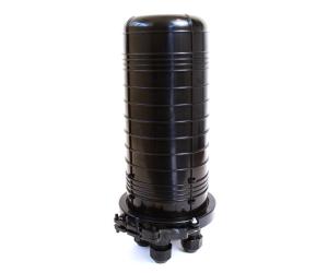 China Vertical Fiber Optic Cable Joint , 72 Fiber 4 Entries Heat Shrinkable Joint Closure Fiber Optic on sale
