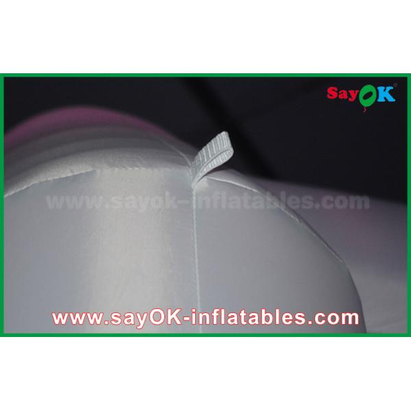 Inflatable Game Custom White Commercial Inflatable Money Booth Led Lighting Inflatable Party Tent