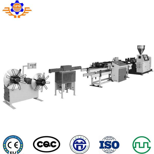 SaiJia Plastic Single Wall Flexible PE PVC PP Corrugated Drainage Pipe Making Machine Production Line