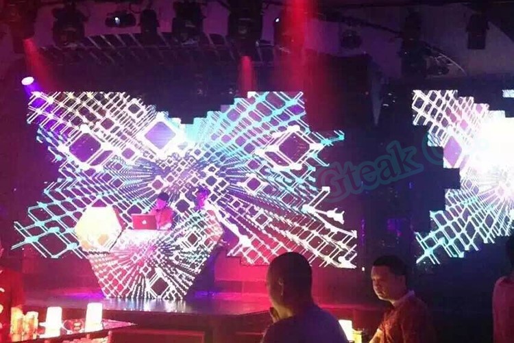 Customize matrix control Lighting Display Led Dj Table video booth for pub, party