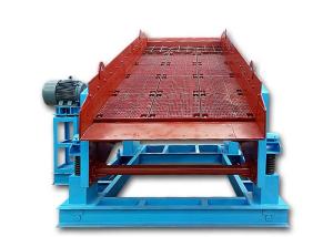 Quartz Sand Circular Vibrating Sieve , Sieve Separator Machine Perforated Plate
