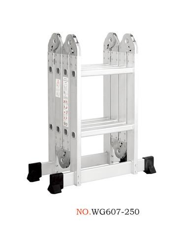 Quality Retractable 2.5m 4X2 Multi Purpose Ladder for sale