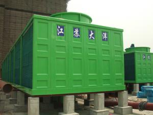 Wholesale CTI Institute Cross Flow Natural Draft Open Loop Cooling Tower from china suppliers