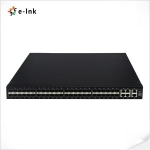 Wholesale 48 Ports Gigabit SFP Managed Fiber Switch With 6-Port Combo Ethernet + 4-Port 10G SFP from china suppliers
