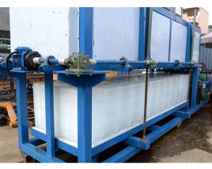 Wholesale 920 kg Operating Weight 1 Ton Daily Output Commercial and Industrial Block Ice Making Machine for Food Shop from china suppliers