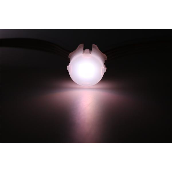 Permanent Pixel Point Lights DMX 20mm DC12V Led Christmas RGB Lights for Surface Mounted Installation