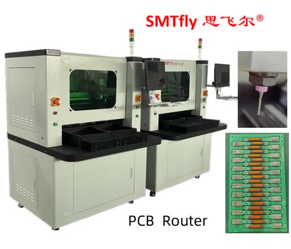 Quality Customized Adjustable Bit Break Control 330mm PCB Router Machine for sale