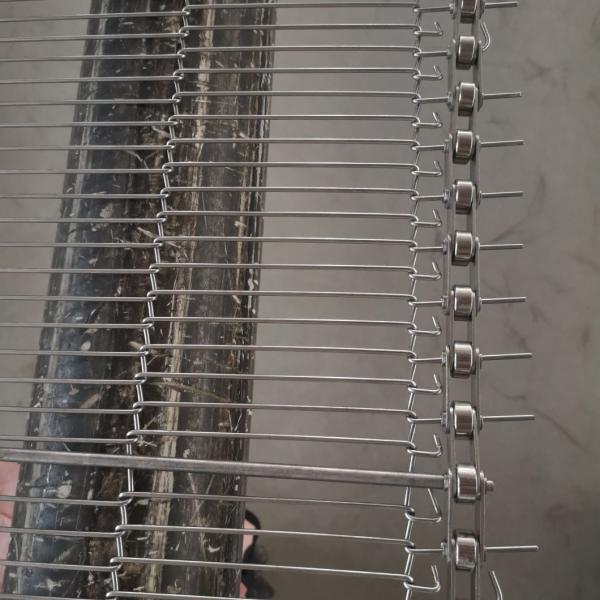Flat Flex Wire Mesh Conveyor Belt for Food Industry