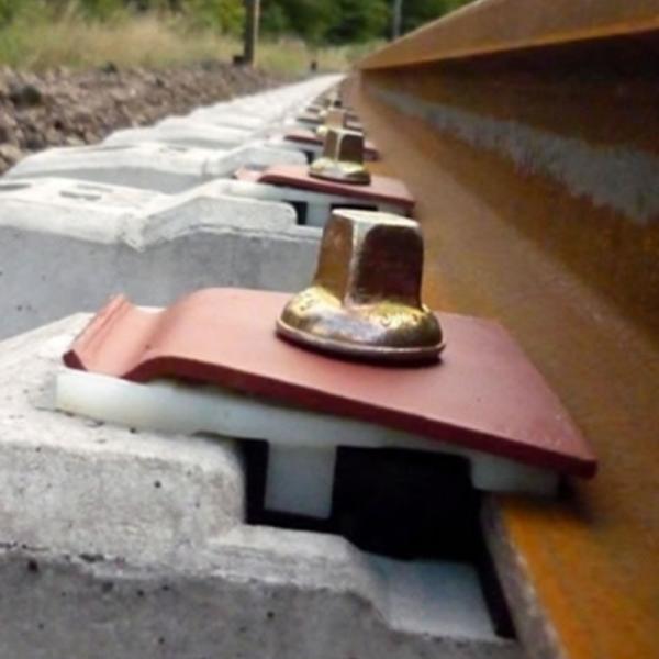 High Precision Rail Fastener Forging Spring Steel Elastic Plate Nabla Plate-spring Clip