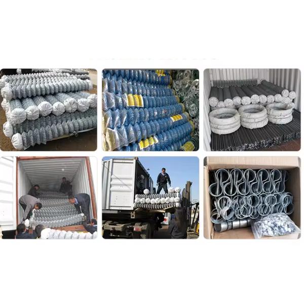 Wholesale Price 8 Foot Tall Galvanized Diamond Wire Mesh Chain Link Fence