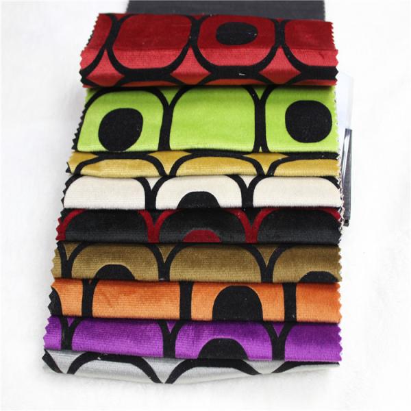 Quality sofa fabric soft flock fabric sofa fabric for lining for sale
