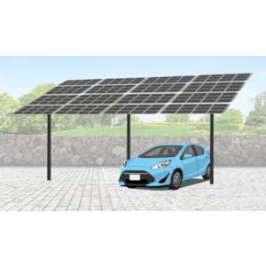 Wholesale 10KW Photovoltaic HDG Steel Solar Carport System Canopy Mounting Structure from china suppliers