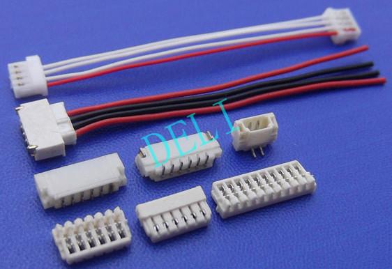 Quality Terminal Block PCB Connector DL0803 0.8MM 2-22PIN HOUSING IDC 90C 180C SMT WF for sale