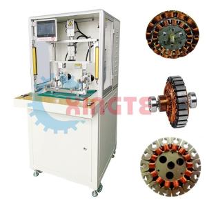 China 2 Stations Automatic Ceiling Fan Winding Machine For Stator Stack Height 150mm 380V on sale