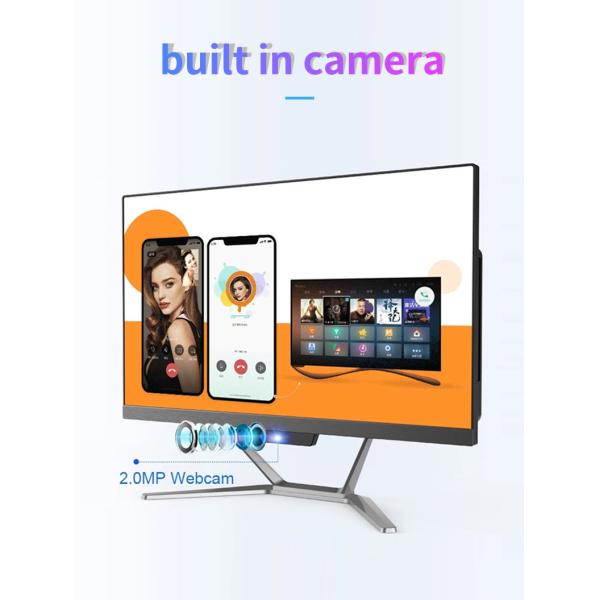 Response Time 5ms AIO Touchscreen Desktop Computers IPS178 DDR3