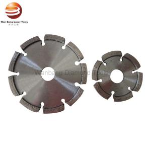 China 100mm 250mm Laser Welded Diamond Tuck Point Blade on sale