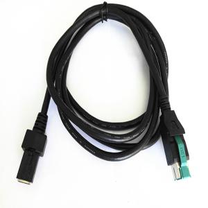 China Multi Color 12 V USB Power Cable / USB Splitter Cable POS Terminals 8 Pin Connector on sale