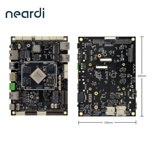 Quality RK3399 Embedded Linux Rockchip SBC Arm Cortex Board 4*Type-A USB3.0 HOST for sale