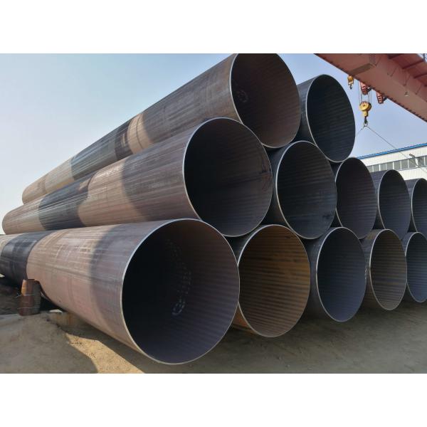 Longitudinal Submerged Arc Welded Lsaw Pipe Api 5l / En10219 6M Length