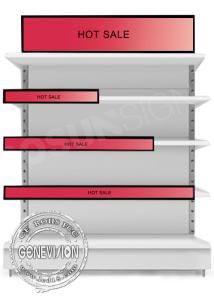 Wholesale 8.8&quot; Supermarket Shelf Edge Stretched LCD Display With HDMI In from china suppliers