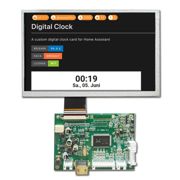 Quality 7 inch HDMI LCD Panel with LCD Controller Board for sale