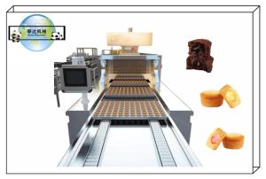 Wholesale High Output Automatic Cup Cake Production Line Machinery,Cup Cake Processing Line Equipment,Cup Cake Production Machine from china suppliers