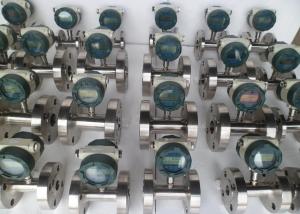 China turbine flow meter with flanged connection 4~20mA output on sale
