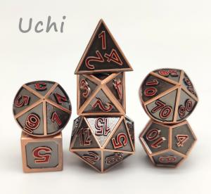 China 14-22mm Seven Personalized Dice Set Practical For Savage World on sale