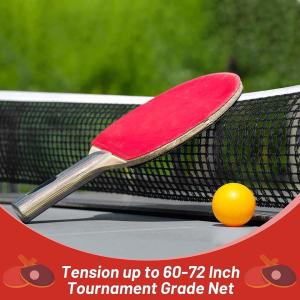 Wholesale Compact Ping Pong Adjustable Net With 0.5kg Net Post Weight from china suppliers