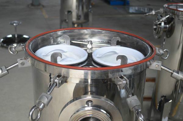 0.6MPa 1.0MPa Stainless Steel Pressure Bag Filter For Precision Filtration In Water Treatment