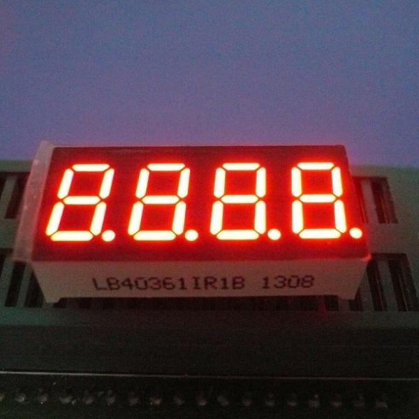 Stable Performance 0.36lnch Supe bright red 4 Digit 7 Segment Led Display For