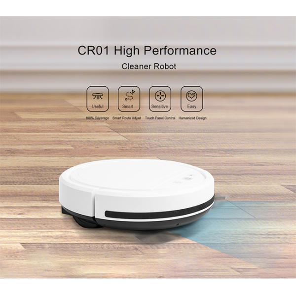 350ml Vacuum Automatic Floor Cleaning Robot Anti Collision Anti Fall