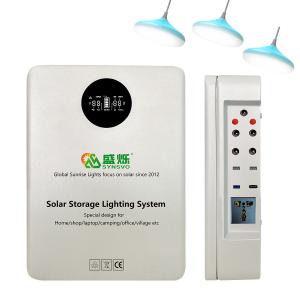 China Monocrystalline Portable Solar Generators White Color Solar Power Bank Station Charging Battery on sale