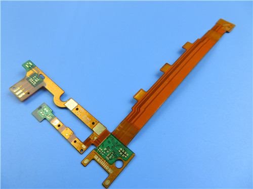 Multilayer Flexible PCB Built on Polyimide With Immersion Gold and Green Solder Mask for Wireless Intercom
