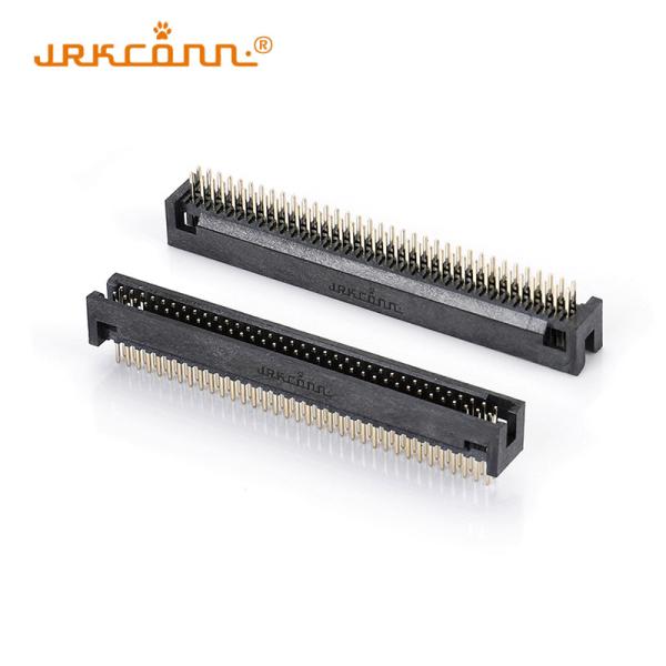 Quality 1.27mm Dual Row Box Header Non-Standard Connector 180 Degree Gold Plated for sale