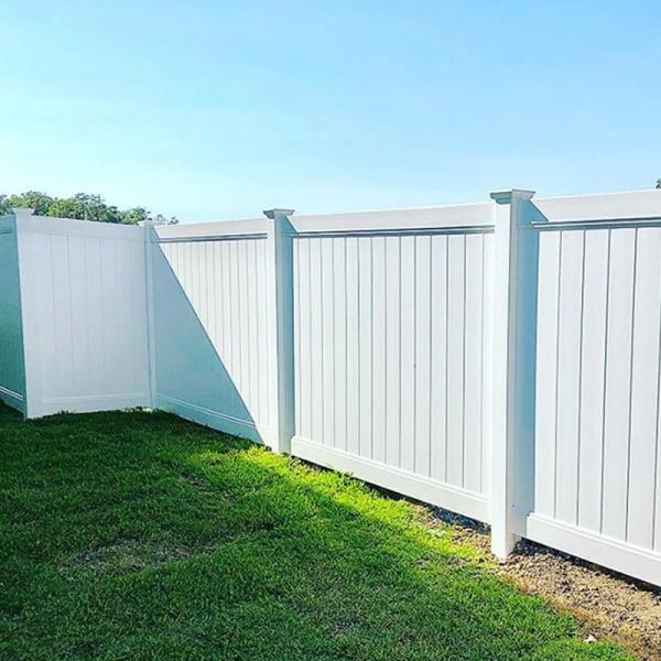 Light Weight Durable Waterproof Modern PVC Full Privacy Fence