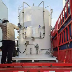 Wholesale 2000l Liquid Oxygen Micro Bulk Tanks Cryogenic Storage Tank from china suppliers